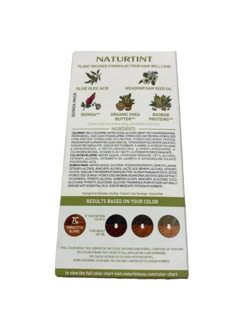 *Naturtint Permanent Hair Color Gel 7C Terracotta Blonde 5.75 fl.oz